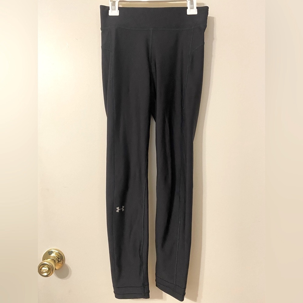 Under Armour XS Heatgear Compression Leggings, No Pockets - Picture 1 of 5